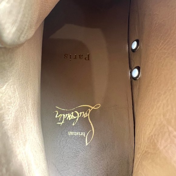 🌷❤️‍🔥FINAL SALE 🔥 NO OFFERS🌷💥Christian Louboutin Lou Spike Sneakers 38.5 - Picture 3 of 10